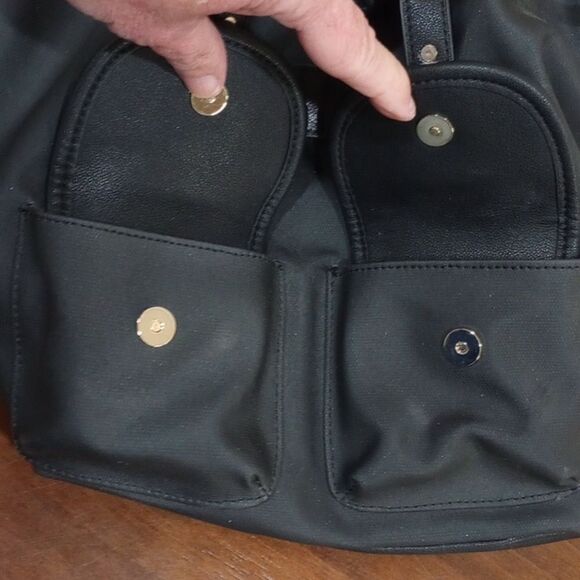 Love Moschino Black Gold Spike Stud Backpack main image 4